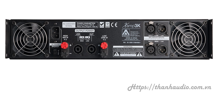 Amate Audio Xamp 3K